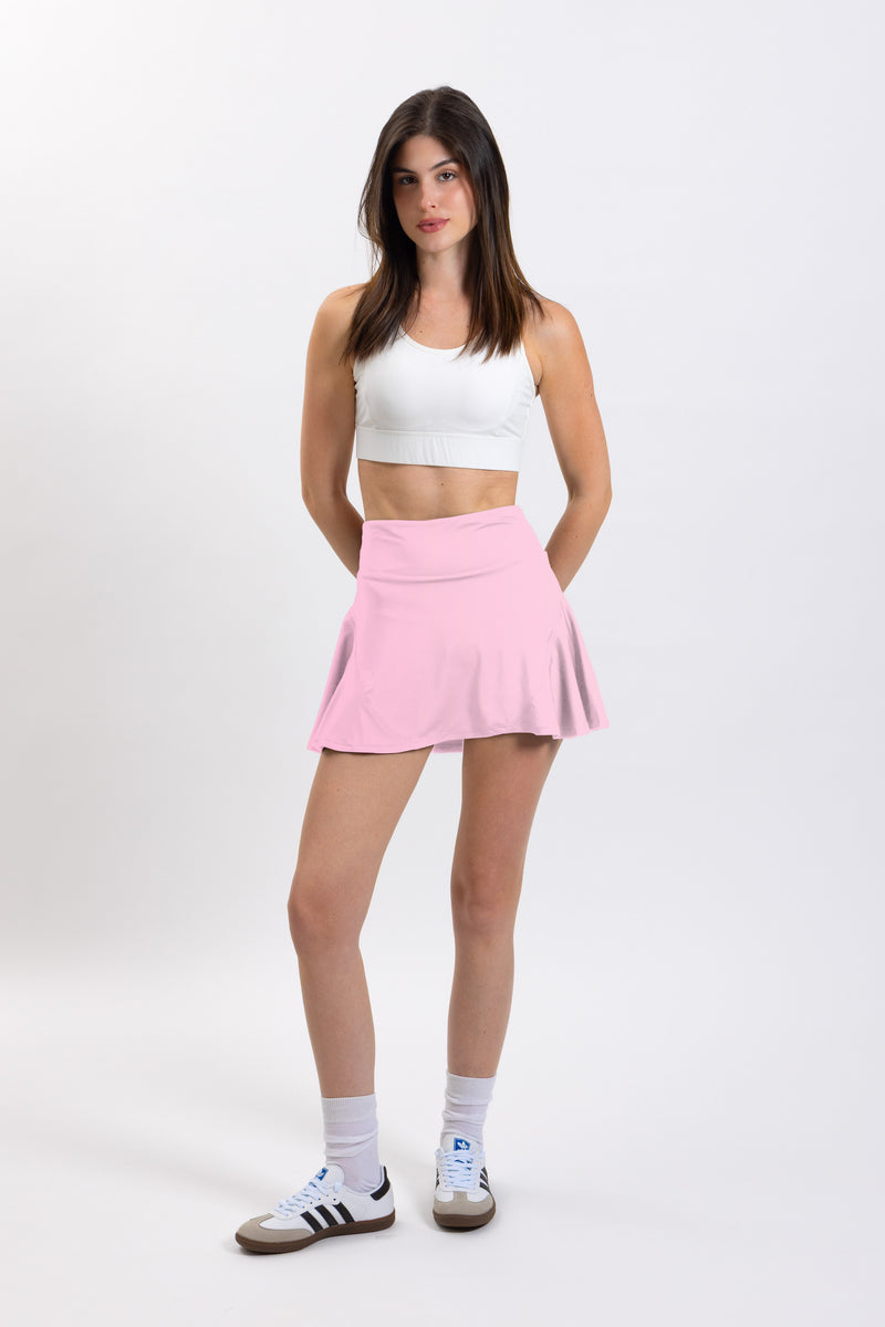 SOFT HIGH-RISE TENNIS SKIRT