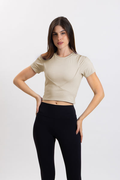 PADDED SOFT CROP TOP