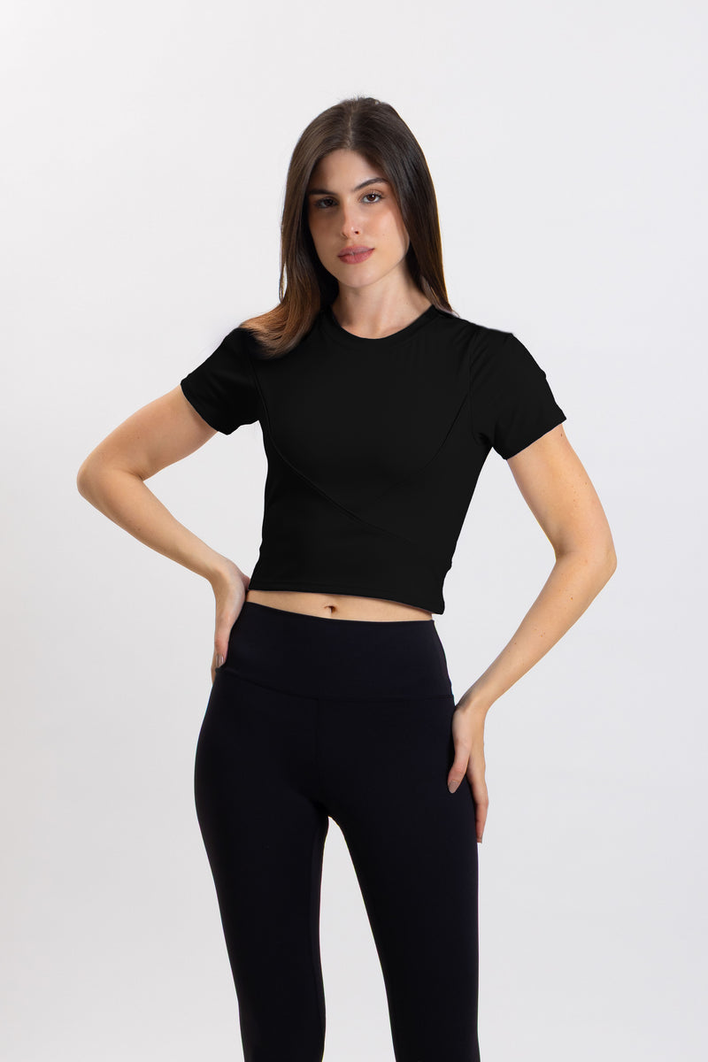 PADDED SOFT CROP TOP