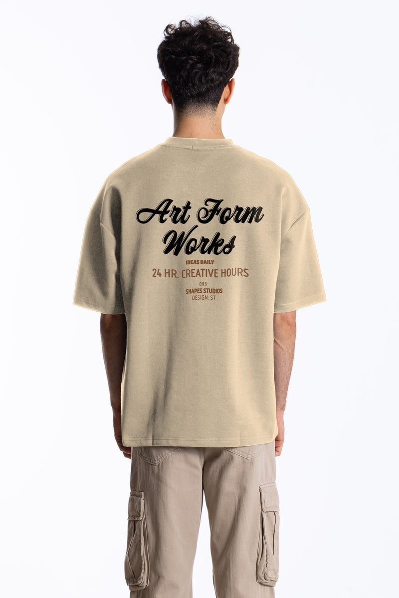 DuraSoft SLOGAN PRINTED T-SHIRT