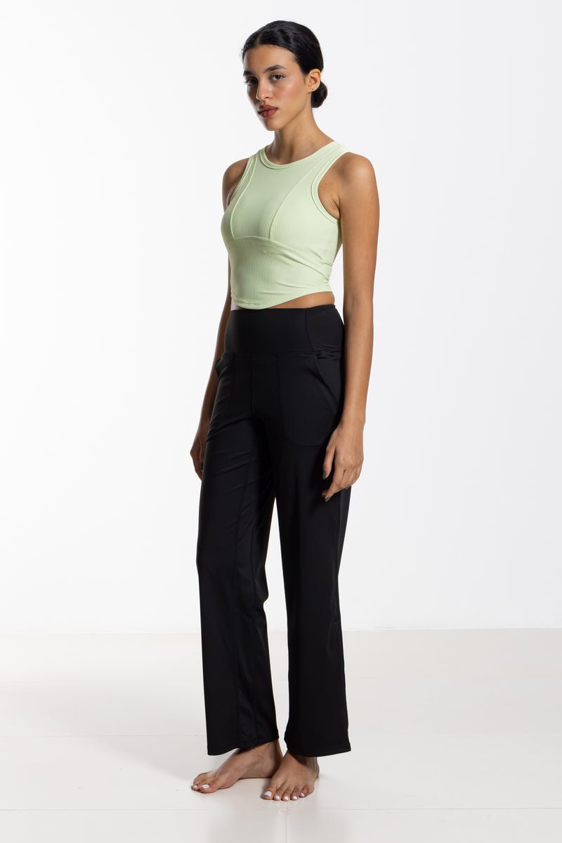 Soft High-Rise Wide-Leg Pant