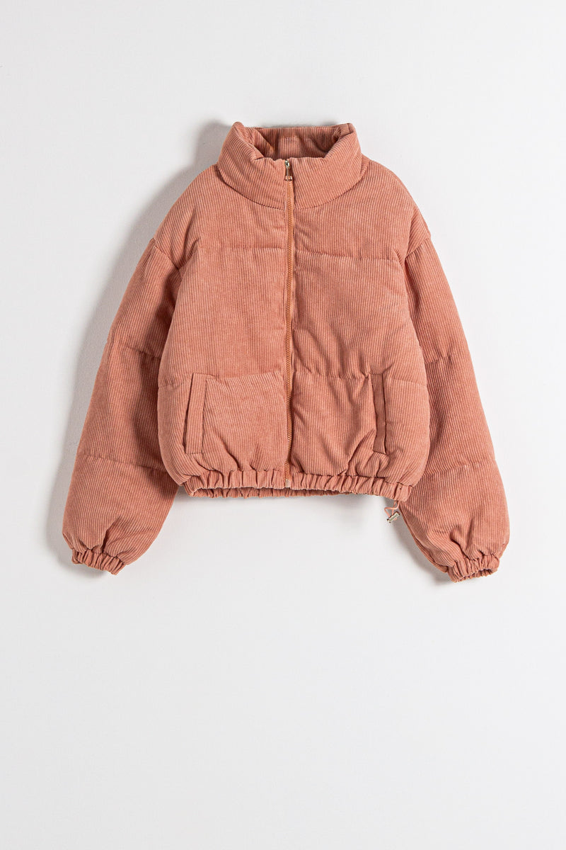 CORDUROY PUFFER JACKET