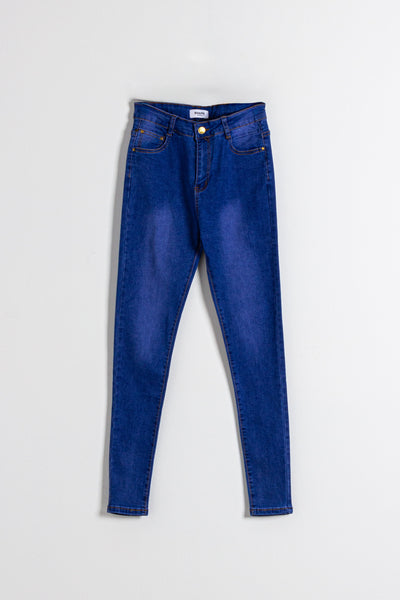 MID-RISE SKINNY JEANS