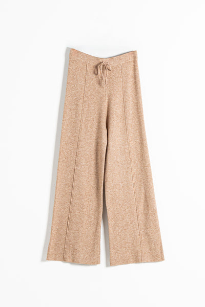 TEXTURED KNIT TROUSERS