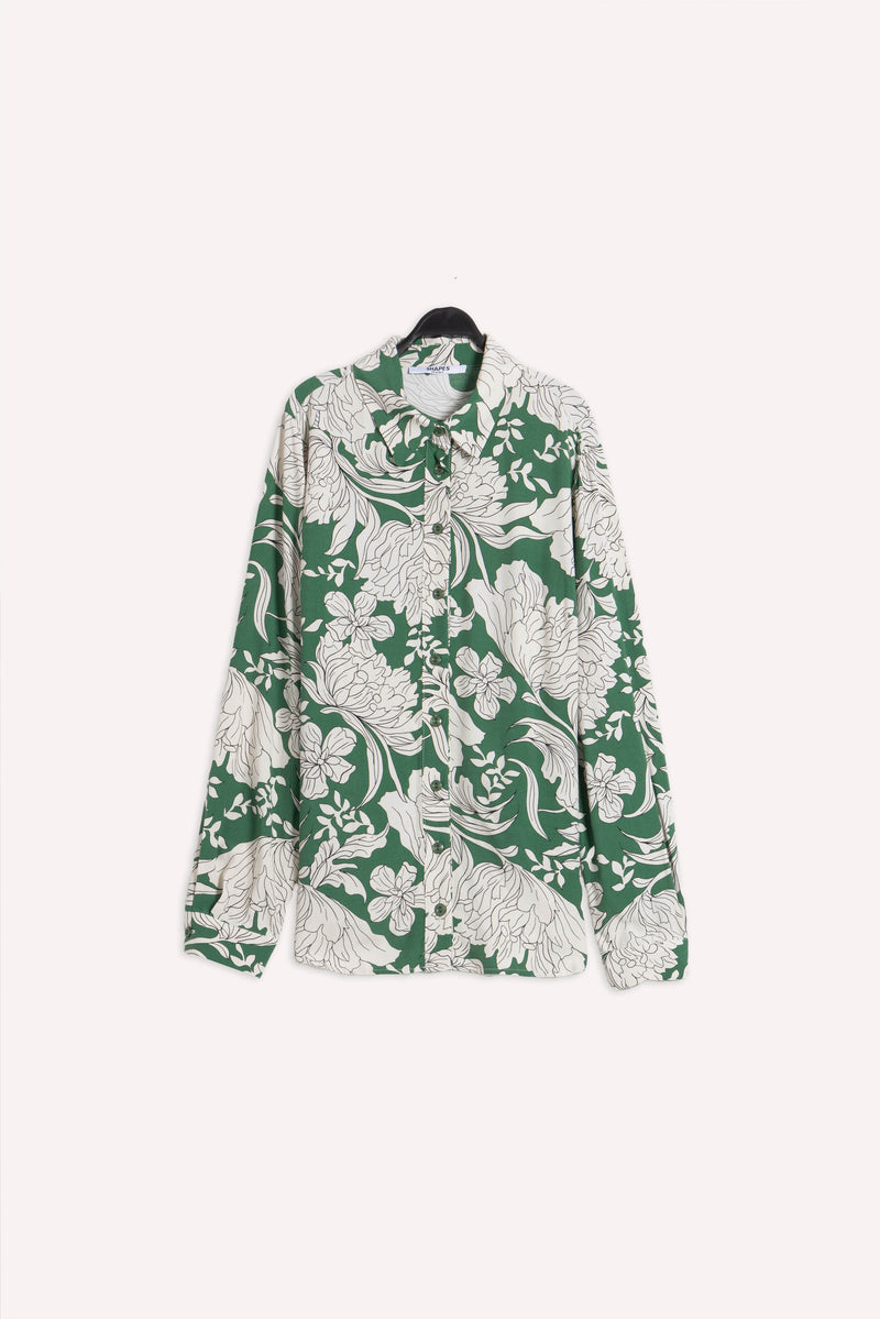 FLORAL PRINTED SHIRT SET