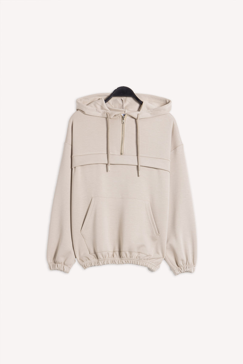 DETAILED SOFT HOODIE SET