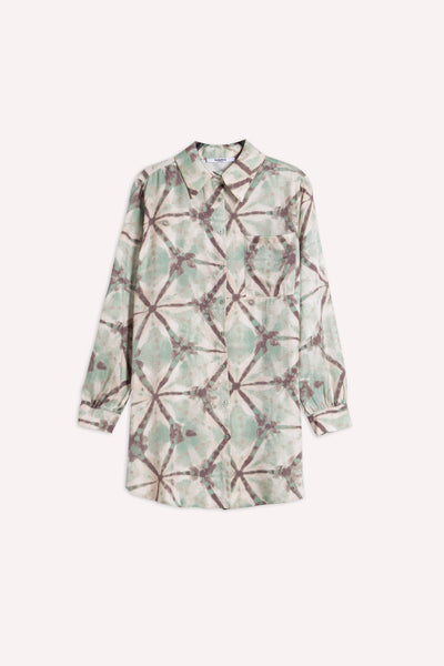 ABSTRACT PRINT COMFORT SHIRT