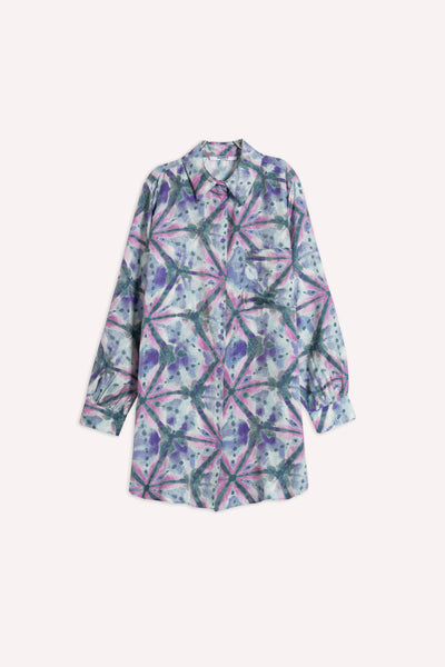 ABSTRACT PRINT COMFORT SHIRT