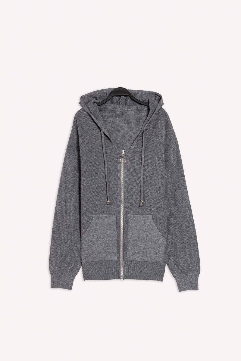 SOFT KNIT HOODIE