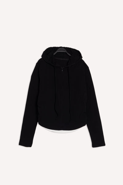 SOFT HOODIE WITH ZIP