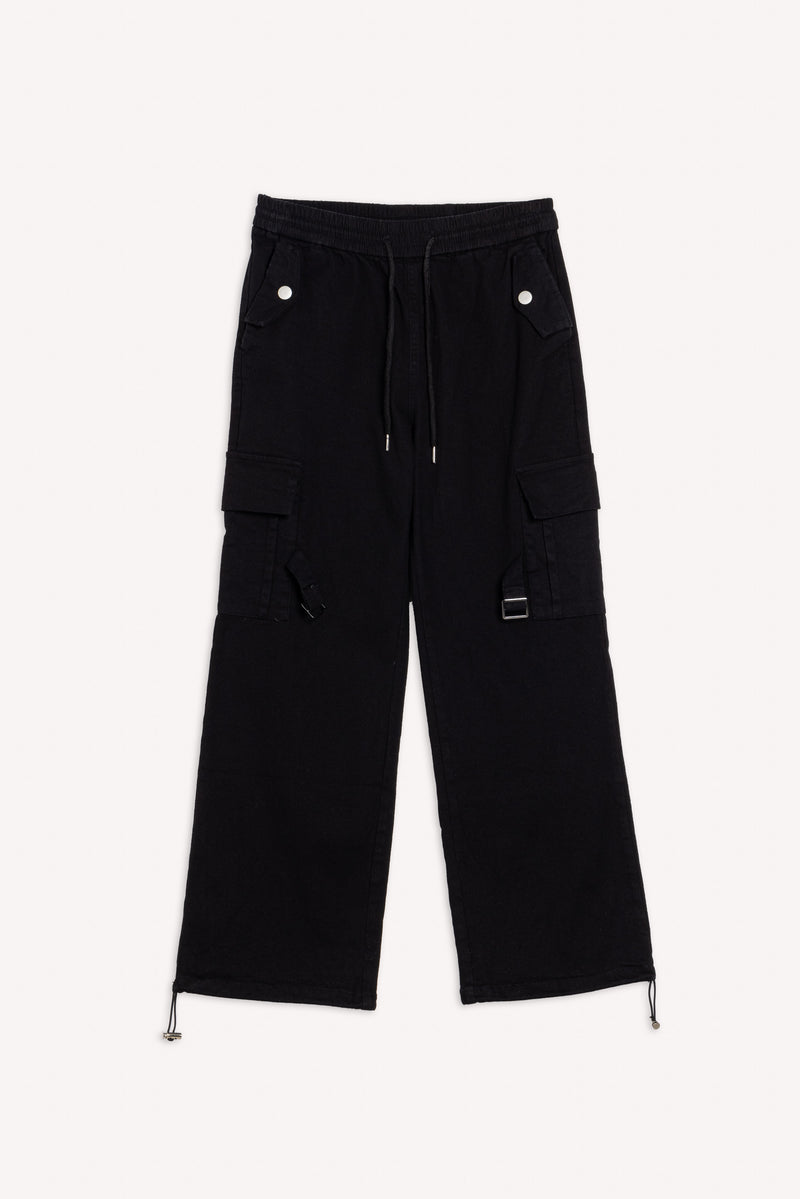 JOGGER-WAIST CARGO TROUSERS