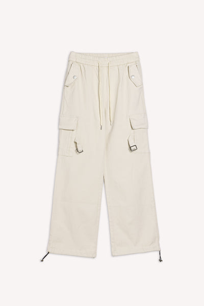 JOGGER-WAIST CARGO TROUSERS