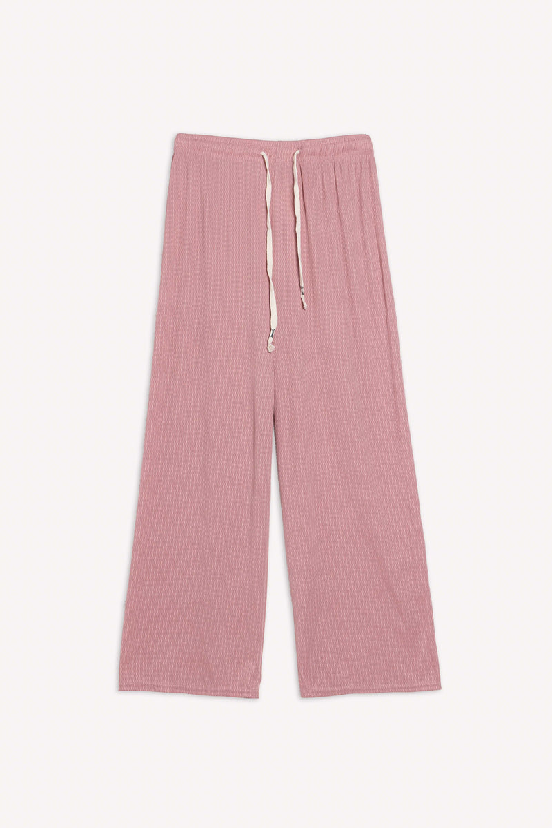 TEXTURED COMFORT TROUSERS