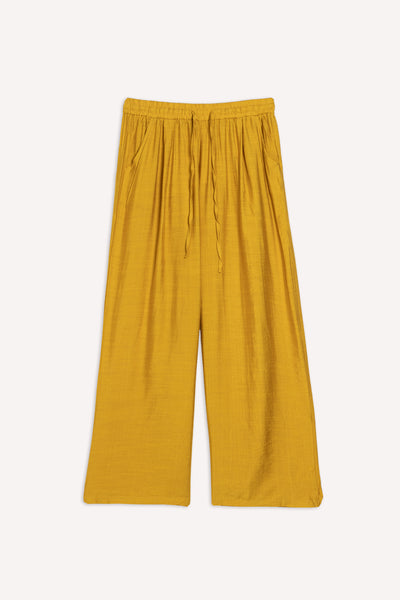 WIDE-LEG COMFORT TROUSERS