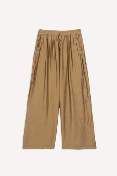 WIDE-LEG COMFORT TROUSERS