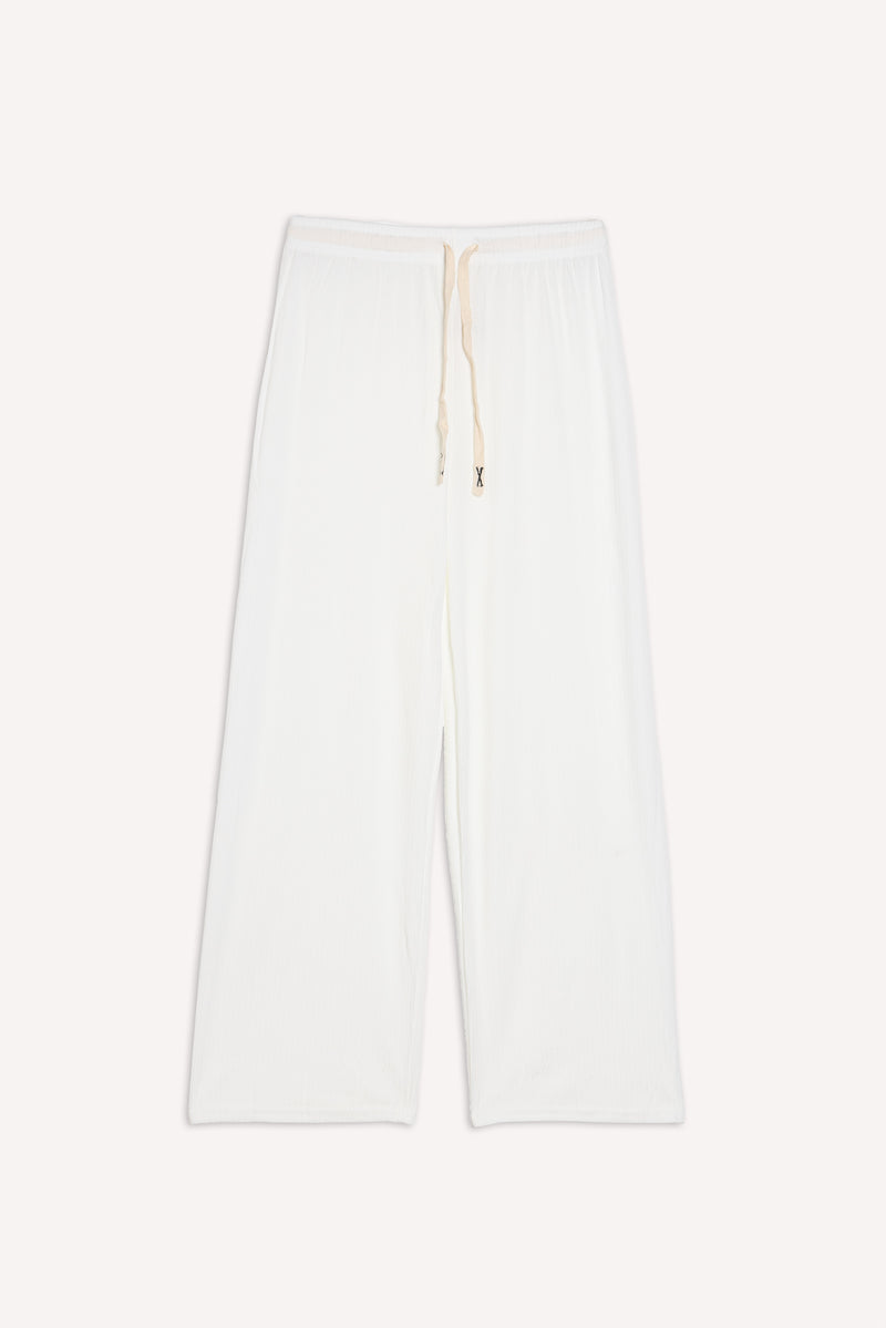 TEXTURED COMFORT TROUSERS