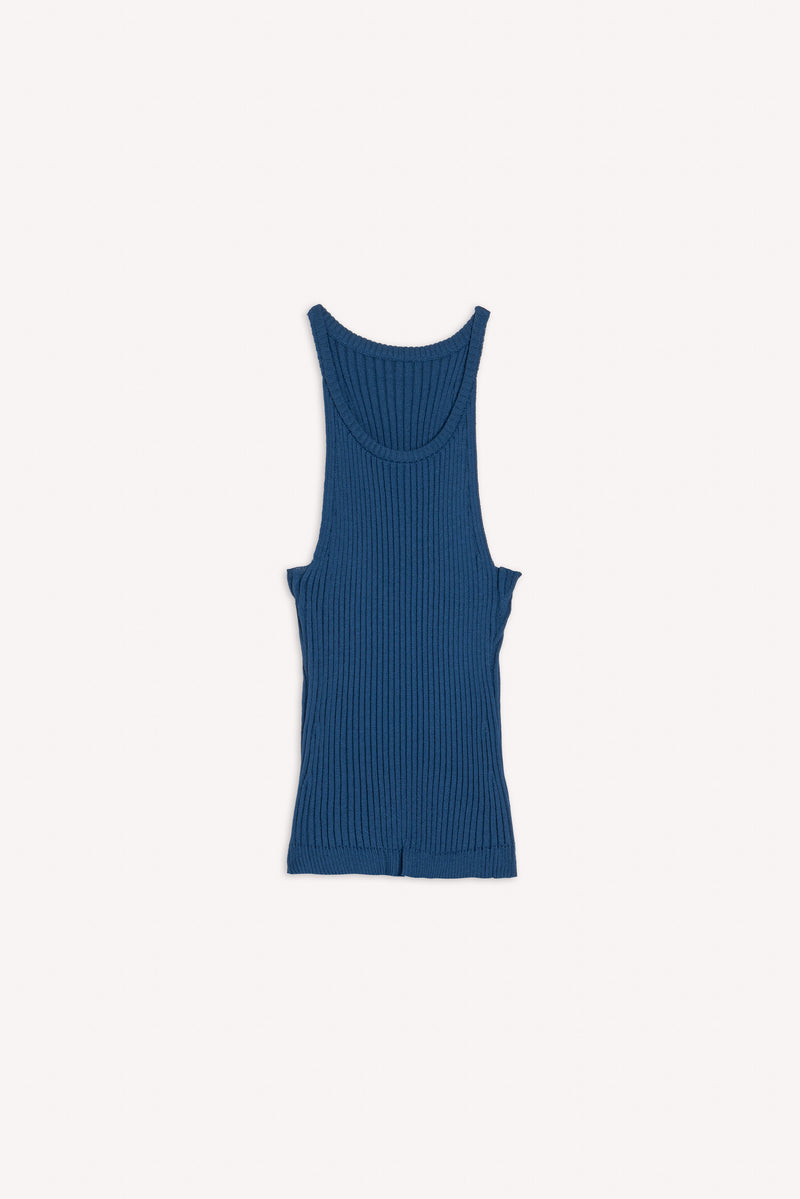 RIBBED KNIT TANK TOP