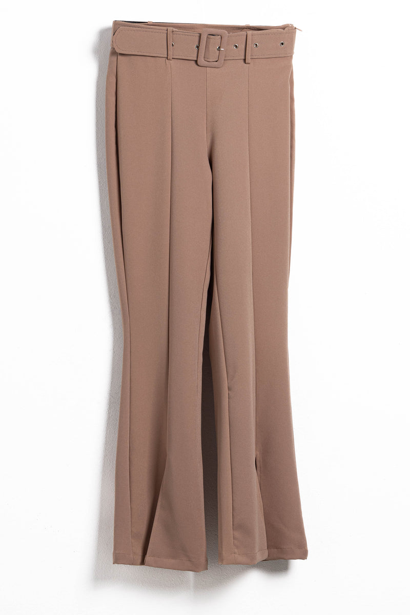 TAILORED FRONT SLIT TROUSERS