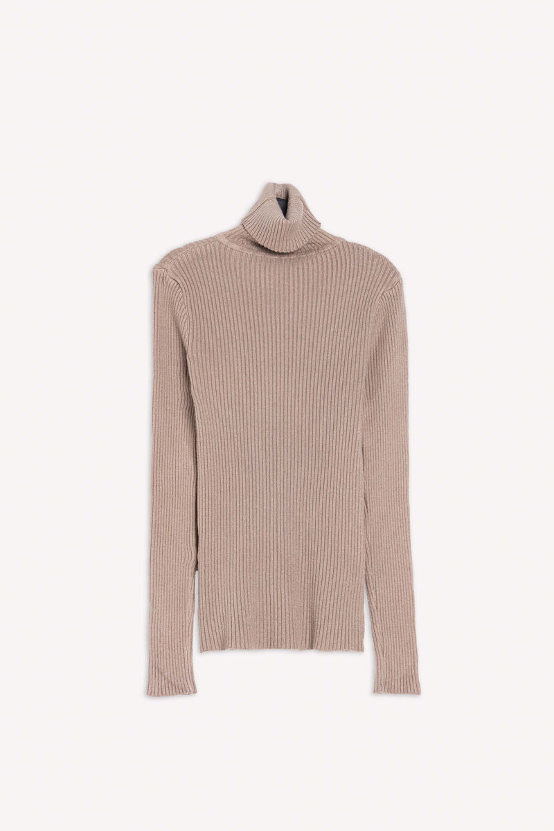 KNIT HIGH NECK TOP