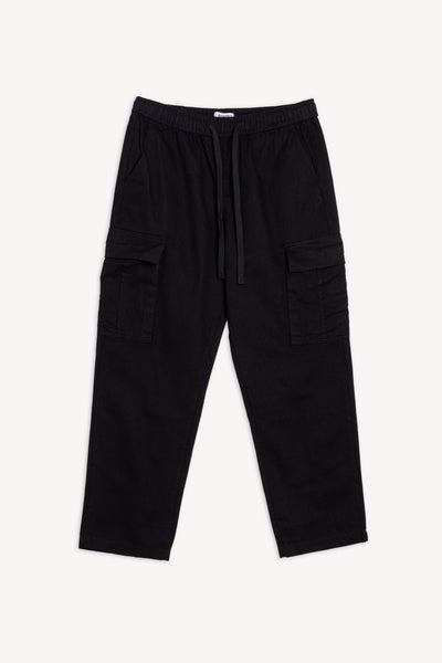 COMFORT FIT CARGO DENIM TROUSERS