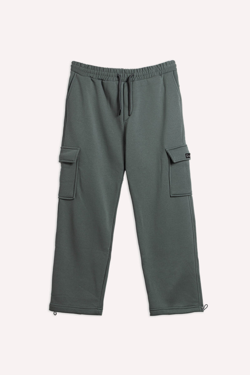 COMFORT FLEECE CARGO JOGGER TROUSERS