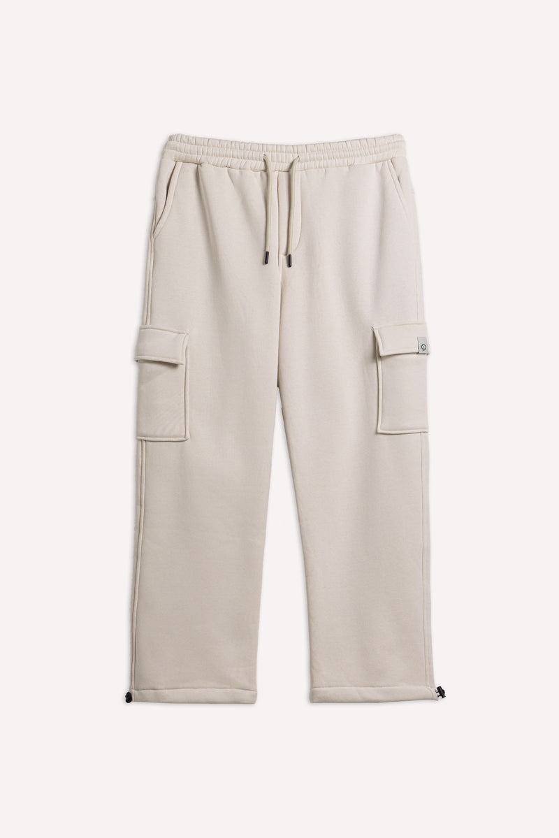 COMFORT FLEECE CARGO JOGGER TROUSERS