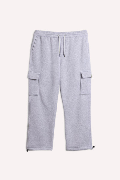 COMFORT FLEECE CARGO JOGGER TROUSERS