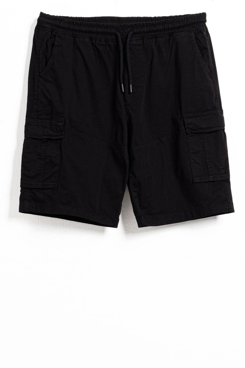 JOGGER WAIST CARGO SHORTS