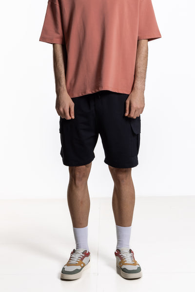 JOGGER WAIST CARGO SHORTS