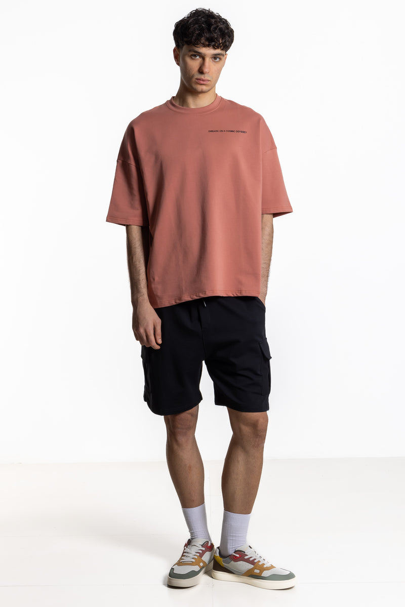 JOGGER WAIST CARGO SHORTS