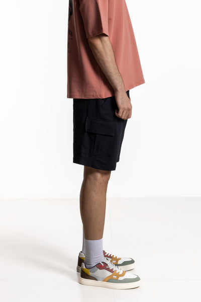 JOGGER WAIST CARGO SHORTS