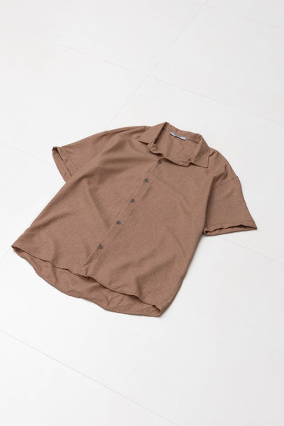 LINEN BLEND SHIRT