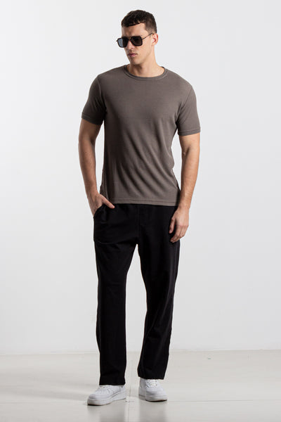 TEXTURED SLIM FIT T-SHIRT