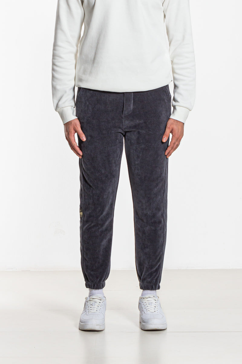 JOGGER WAIST CORDUROY TROUSERS