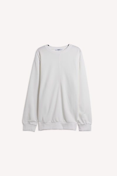 COMFORT TEXTURED SWEATSHIRT