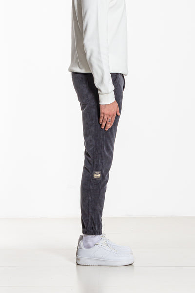 JOGGER WAIST CORDUROY TROUSERS