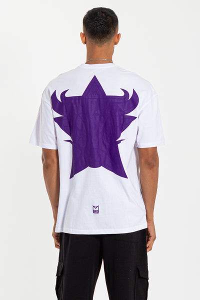 BULLS CONTRAST PRINTED T-SHIRT