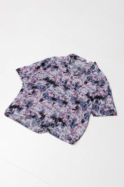 ABSTRACT PRINT LIGHTWEIGHT SHIRT