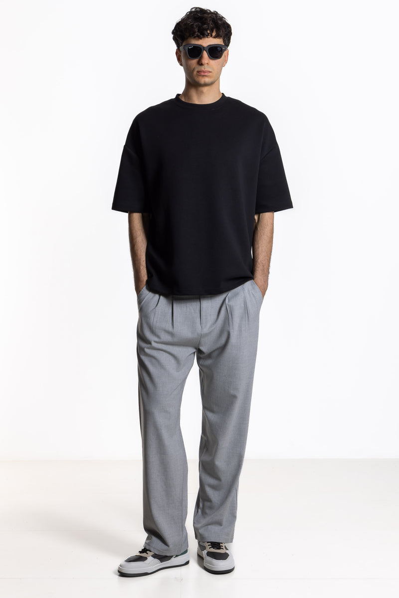 SOFT STRAIGHT CUT TROUSERS