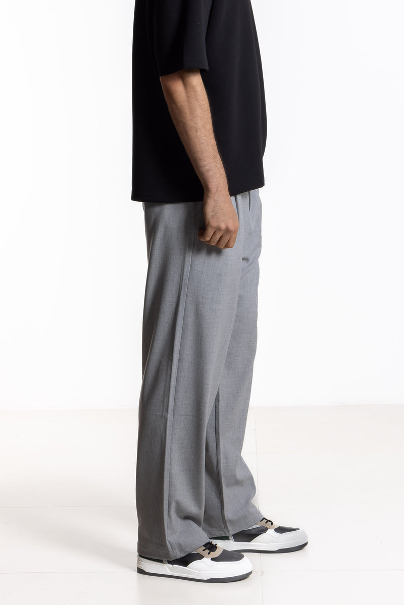 SOFT STRAIGHT CUT TROUSERS