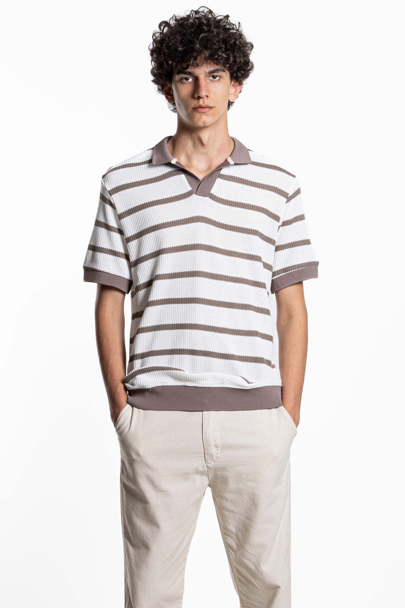 KNITTED POLO SHIRT