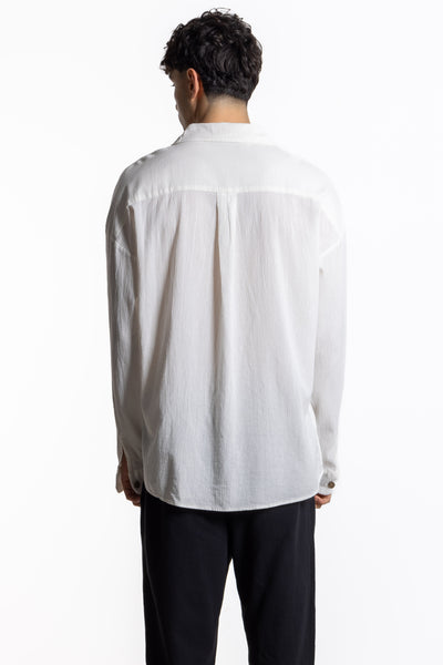 LINEN BLEND SHIRT