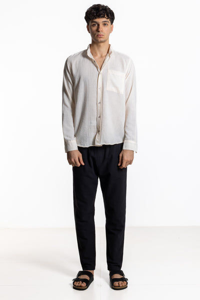 COTTON LINEN SHIRT