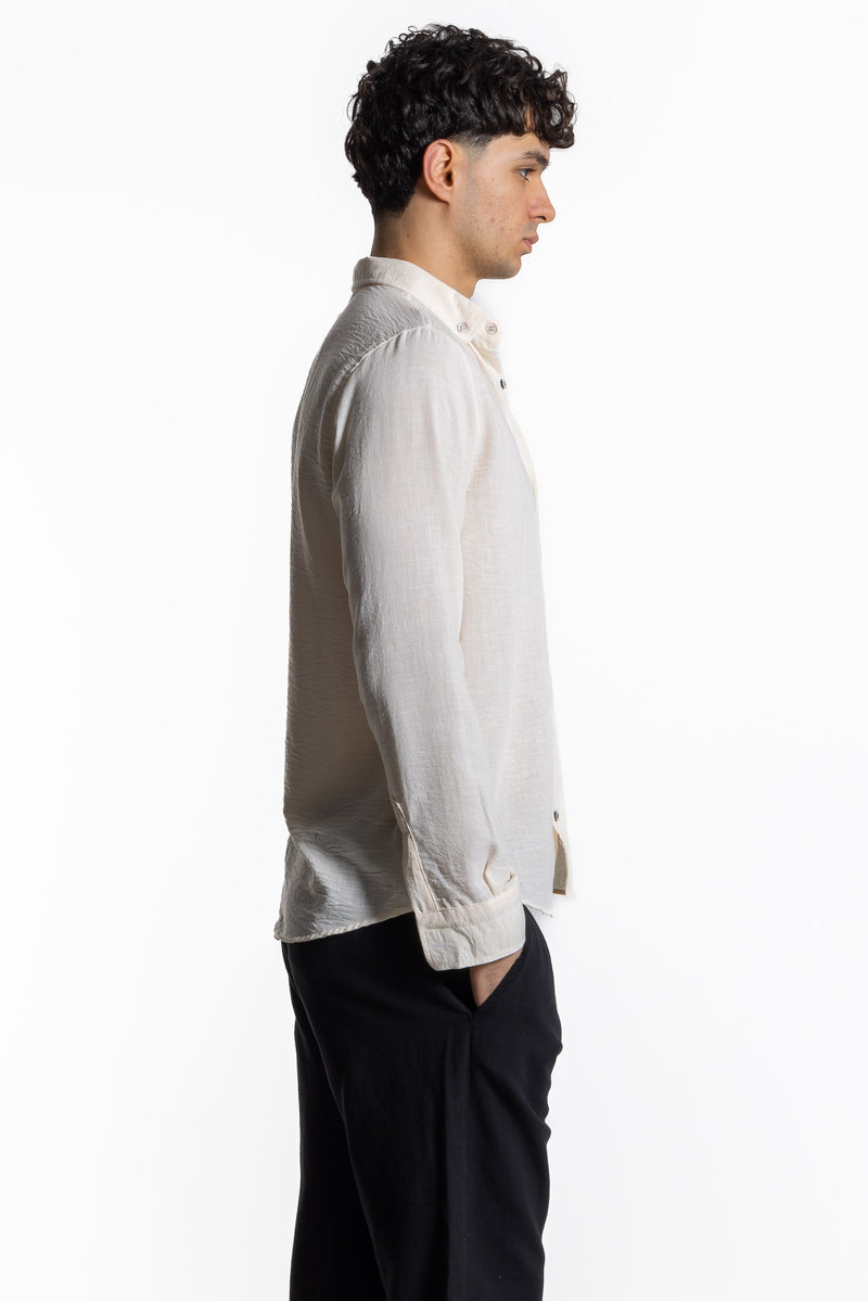 COTTON LINEN SHIRT