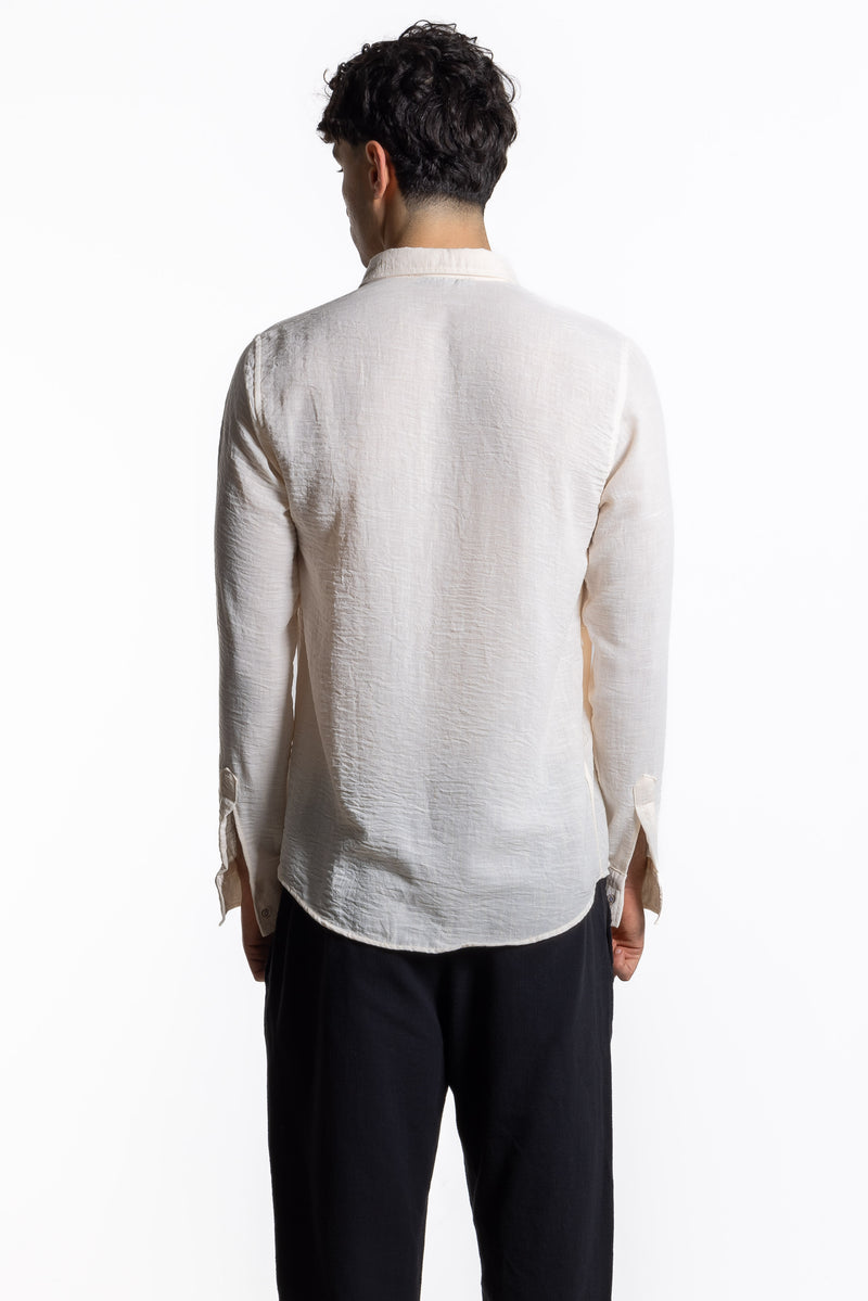 COTTON LINEN SHIRT