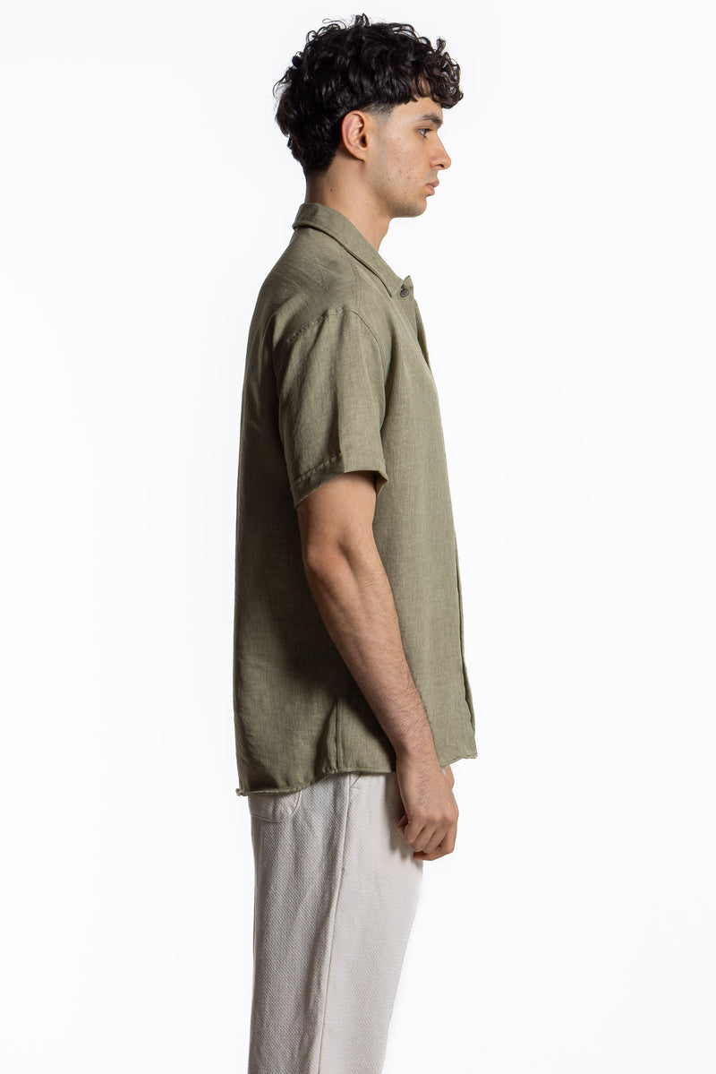 LINEN BLEND SHIRT