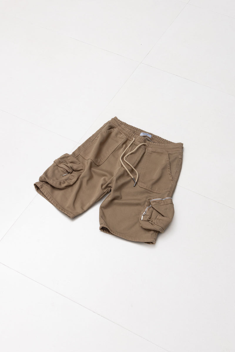 SLIM FIT CARGO SHORTS