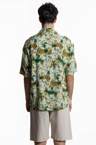 ABSTRACT PRINT LIGHTWEIGHT SHIRT