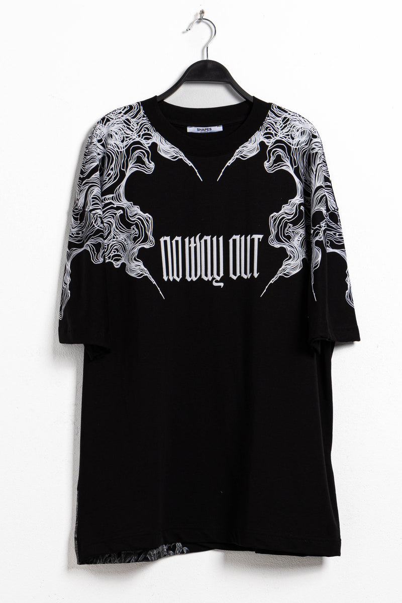 MIDWEIGHT T-SHIRT WITH CONTRAST PRINT