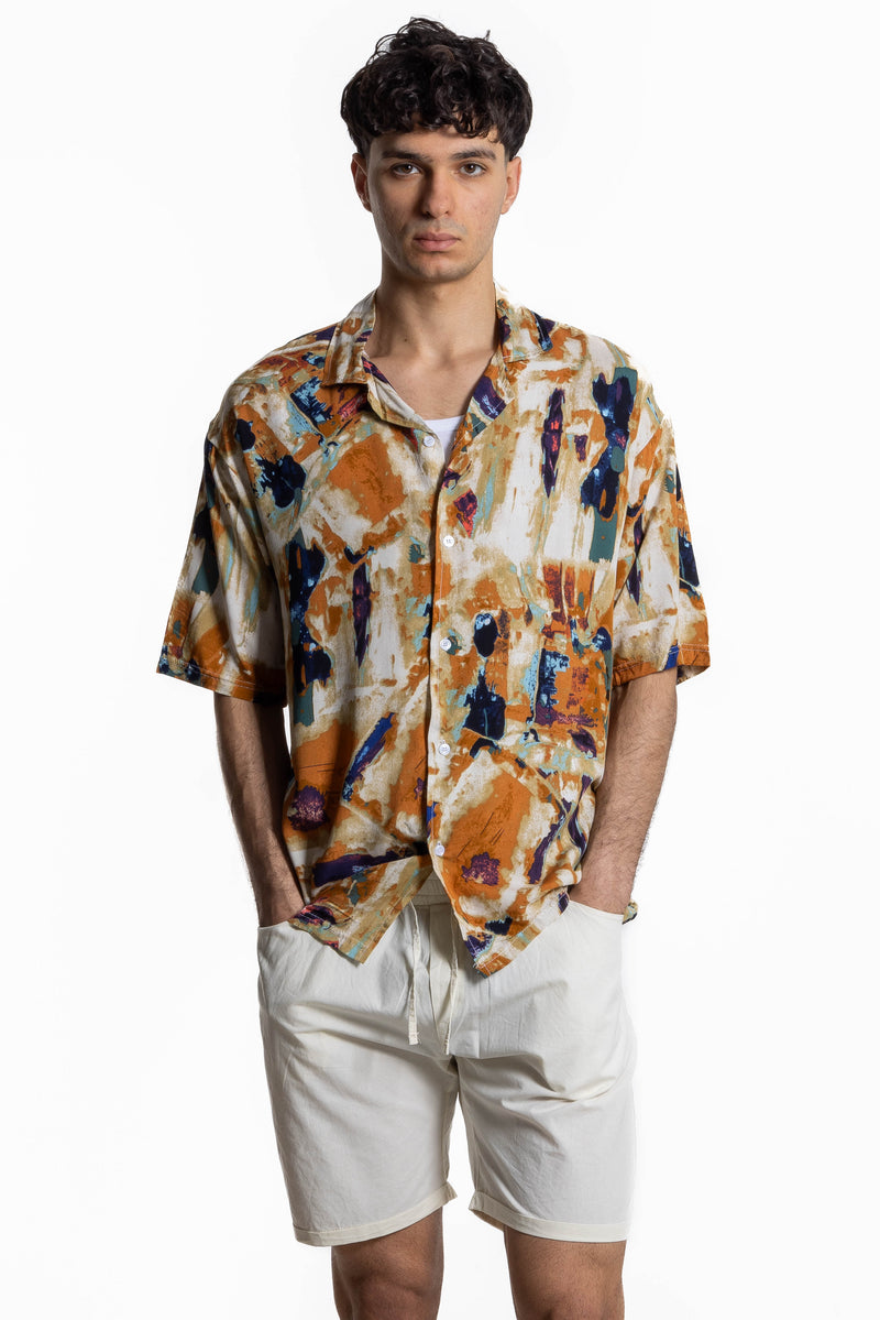 ABSTRACT PRINT SHIRT